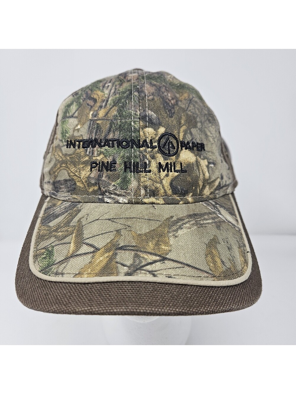 REALTREE International Paper Pine Hill Alabama Camo Ball Cap Hat Adjustable NEW